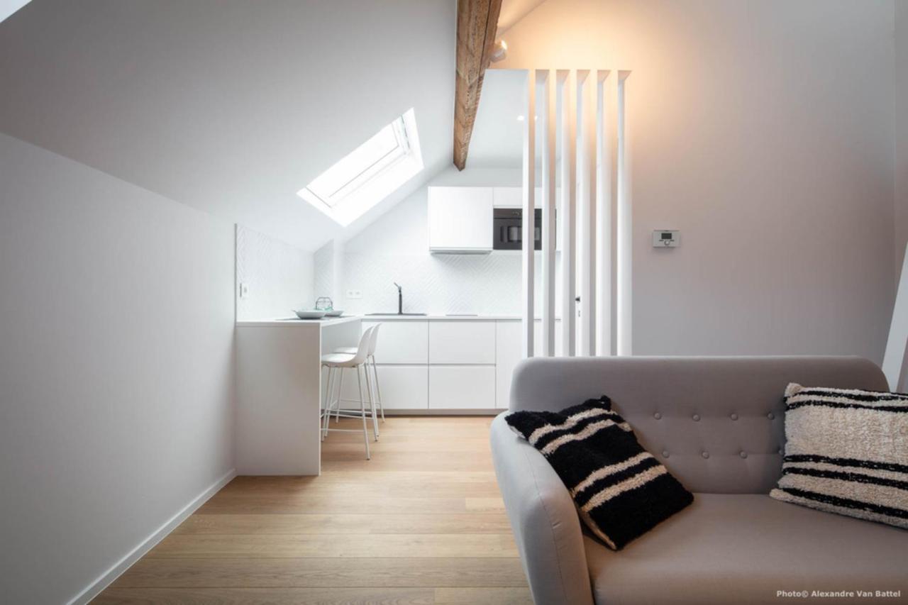 Studios Fully Equipped Near Place Stephanie Bruxelles Eksteriør billede