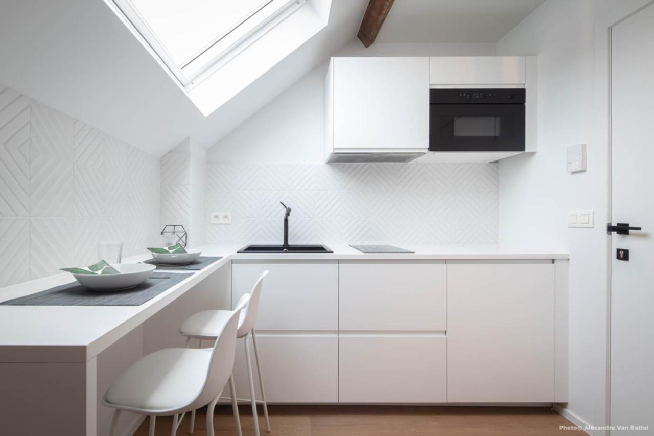 Studios Fully Equipped Near Place Stephanie Bruxelles Eksteriør billede