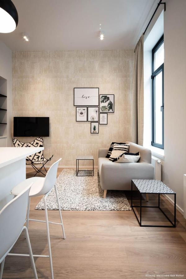 Studios Fully Equipped Near Place Stephanie Bruxelles Eksteriør billede