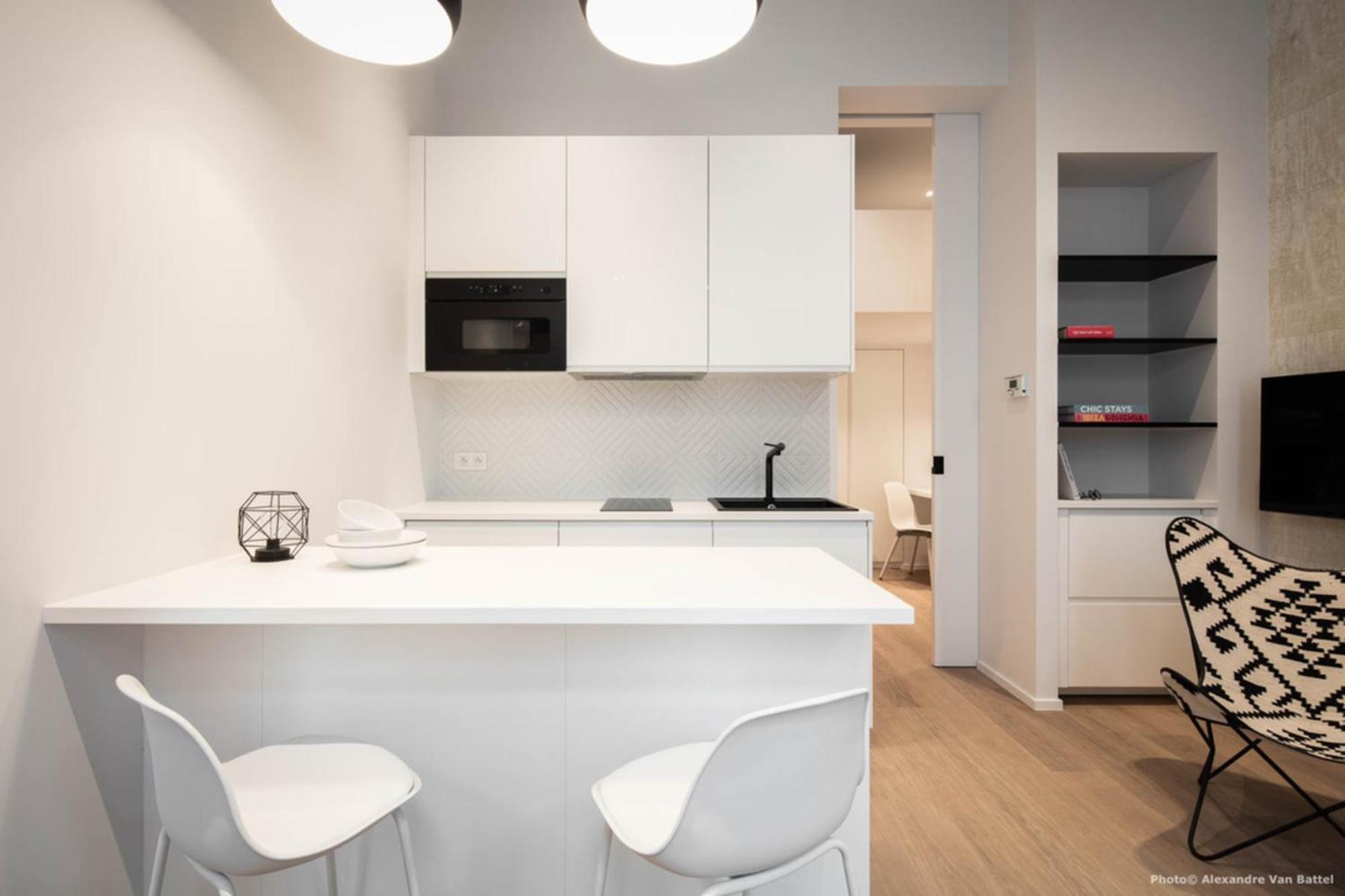 Studios Fully Equipped Near Place Stephanie Bruxelles Eksteriør billede