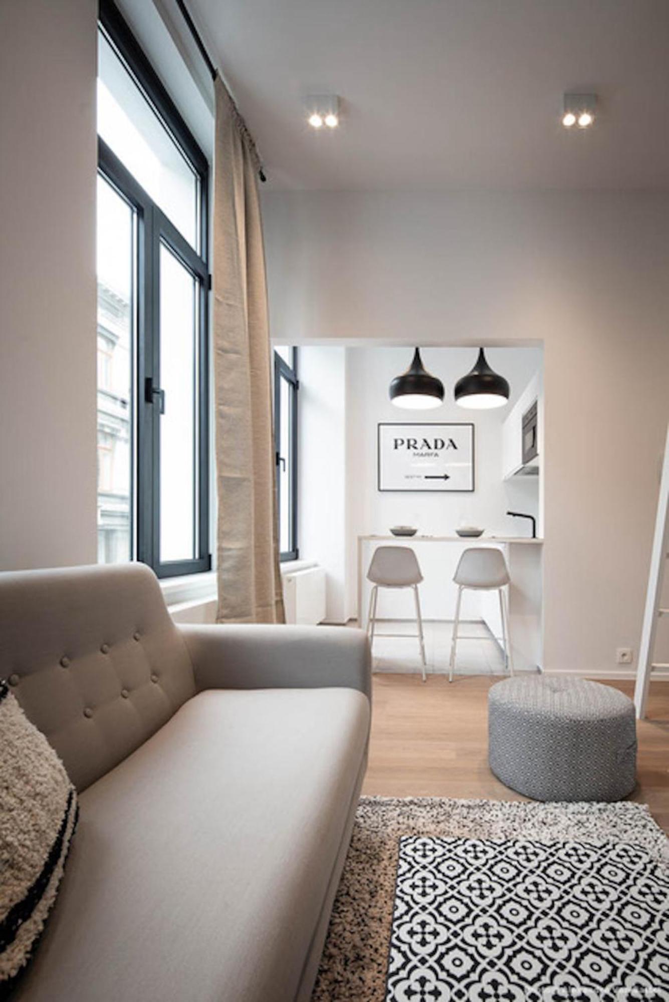 Studios Fully Equipped Near Place Stephanie Bruxelles Eksteriør billede