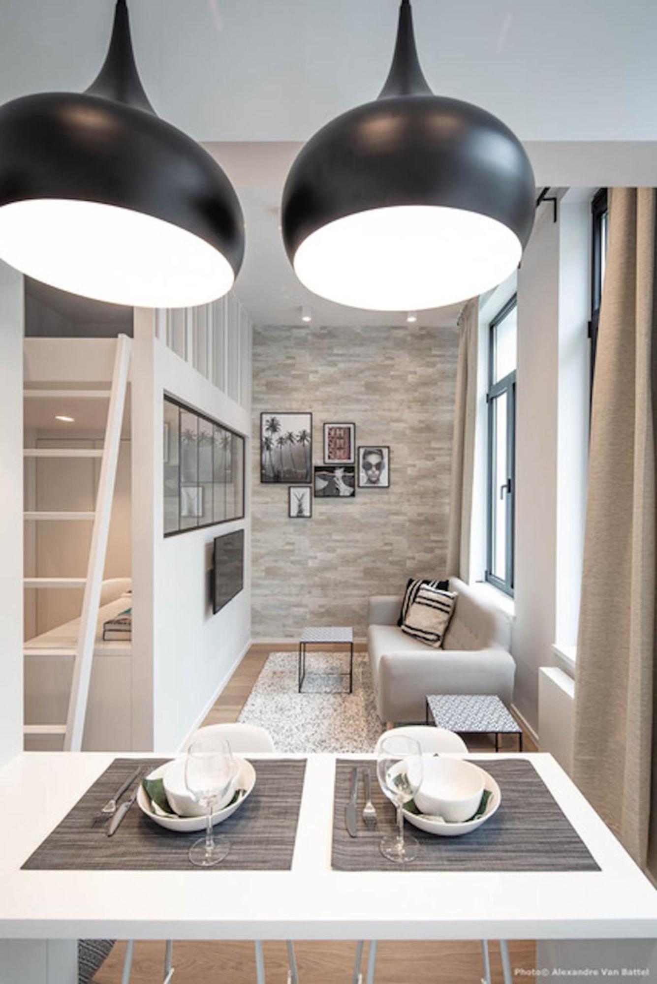 Studios Fully Equipped Near Place Stephanie Bruxelles Eksteriør billede